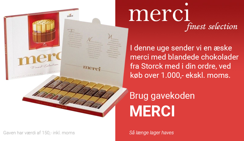 Merci chokolade